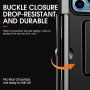 WEST BIKING univerzální magnetické voděodolné pouzdro s držákem na kolo a motorku na řídítka pro iPhone - černé