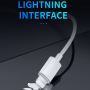 Joyroom JR-EP2 Bluetooth sluchátka s konektorem lightning - bílá