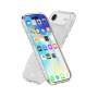 Transparentní kryt se třpytkami pro iPhone Air - stříbrný