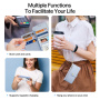 DUX DUCIS Lawa 2v1 odnímatelné flipové pouzdro s MagSafe a peněženkou pro iPhone 17 Pro Max / 18 Pro Max - modré