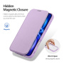 DUX DUCIS Skin X flipové pouzdro s MagSafe pro iPhone 17 Pro Max - fialové