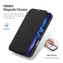 DUX DUCIS Skin X flipové pouzdro s MagSafe pro iPhone 17 - černé