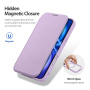 DUX DUCIS Skin X flipové pouzdro s MagSafe pro iPhone 17 - fialové