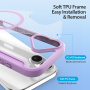 DUX DUCIS Skin X flipové pouzdro s MagSafe pro iPhone 17 - fialové