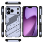Odolný ochranný kryt se stojánkem pro iPhone 17 Pro Max - šedý