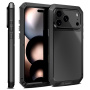 Extra odolné pouzdro proti nárazu, vodě a prachu pro iPhone 17 Pro / 18 Pro - černé