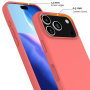 Silikonový kryt s MagSafe pro iPhone 17 Pro Max - korálový
