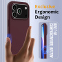 Silikonový kryt s MagSafe pro iPhone 17 Pro Max - vínový