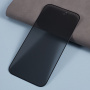 Tvrzené 2.5D Anti-Spy sklo s černým rámečkem pro iPhone 17