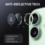 NORTHJO skla s kovovým rámečkem k ochraně čoček zadního fotoaparátu pro iPhone 17 - zelená