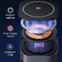 UGREEN Qi2 2v1 skládací magnetický bezdrátový stojánek pro iPhone / AirPods - 15W - tmavě šedý