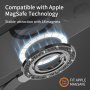 Třpytivý magnetický MagSafe otočný 360° stojánek pro iPhone - růžový