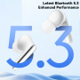 ESSAGER ES-06 bezdrátová sluchátka - stříbrná