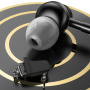 USAMS US-SJ482 sluchátka s konektorem USB-C - černozlatá