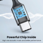 UGREEN EP103 sluchátka s konektorem USB-C - černá