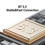 USAMS YX015 bezdrátový Bluetooth reproduktor - černý