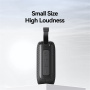 USAMS YX015 bezdrátový Bluetooth reproduktor - černý