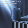 Yesido YSW14 bezdrátový Bluetooth reproduktor s podsvícením - tmavě modrý