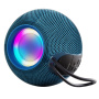 Yesido YSW13 bezdrátový Bluetooth reproduktor s podsvícením - modrý