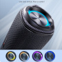 Yesido YSW11 bezdrátový Bluetooth reproduktor s podsvícením - černý