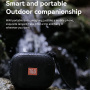 T&G TG394 bezdrátový Bluetooth reproduktor - oranžovočervený