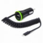 HAWEEL nabíječka do auta (2.1A) lightning / 8pin konektor - 1,2 m černá