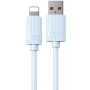 WEKOME WDC-52i nabíjecí a datový kabel - USB-A na Lightning - 1 m - modrý