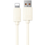 WEKOME WDC-52i nabíjecí a datový kabel - USB-A na Lightning - 1 m - béžový