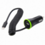 HAWEEL nabíječka do auta (2.1A) lightning / 8pin konektor - 1,2 m černá