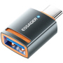 ESSAGER nabíjecí a datová redukce - USB-A na USB-C - tmavě šedá