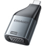 ESSAGER ES-OTG22 video redukce - VGA na USB-C - tmavě šedá