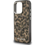 Karl Lagerfeld IML Leopard kryt s MagSafe pro iPhone 16 Pro - hnědý