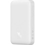Baseus Mini bezdrátová MagSafe powerbanka s portem USB-C - 10 000 mAh - bílá
