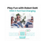 UGREEN Nexode RG RobotGaN rychlonabíjecí adaptér s porty 2x USB-C / USB-A - 65W - mentolový