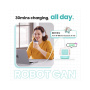UGREEN Nexode RG RobotGaN rychlonabíjecí adaptér s porty 2x USB-C / USB-A - 65W - mentolový