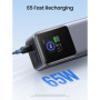 UGREEN Nexode 130W powerbanka s porty 2x USB-C / USB-A - 20 000 mAh - šedá