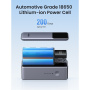 UGREEN Nexode 100W powerbanka s porty USB-C / USB-A - 12 000 mAh - šedá