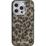 Karl Lagerfeld IML Leopard kryt s MagSafe pro iPhone 16 Pro - hnědý