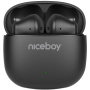 Niceboy Beans 4 POP Onyx bezdrátová sluchátka - černá
