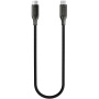 Nomad Kevlar opletený nabíjecí a datový kabel - USB-C na USB-C - 30 cm - černý
