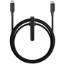 Nomad Kevlar opletený nabíjecí a datový kabel - USB-C na USB-C - 1,5 m - černý
