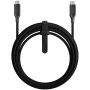 Nomad Kevlar opletený nabíjecí a datový kabel - USB-C na USB-C - 3 m - černý