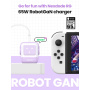 UGREEN Nexode RG RobotGaN rychlonabíjecí adaptér s porty 2x USB-C / USB-A - 65W - fialový
