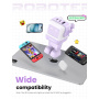 UGREEN Nexode RG RobotGaN rychlonabíjecí adaptér s porty 2x USB-C / USB-A - 65W - fialový