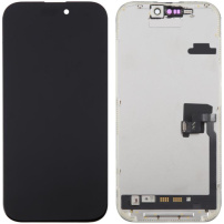 Refurbished Original OLED displej s dotykovým sklem a rámečkem pro iPhone 16 Pro