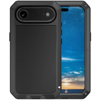 Extra odolné pouzdro proti nárazu, vodě a prachu pro iPhone Air - černé