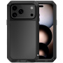 Extra odolné pouzdro proti nárazu, vodě a prachu pro iPhone 17 Pro / 18 Pro - černé
