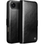 QIALINO kožené flipové pouzdro pro iPhone Air - černé