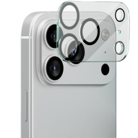 Imak tvrzené sklo k ochraně čoček zadního fotoaparátu pro iPhone 17 Pro Max - černé