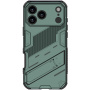 Odolný ochranný kryt se stojánkem pro iPhone 17 Pro Max - zelený